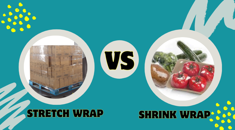 What is the difference between stretch wrap and shrink wrap?